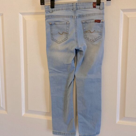 7 for All Mankind-the Peggi Skinny Mid Rise Jeans - Picture 5 of 6